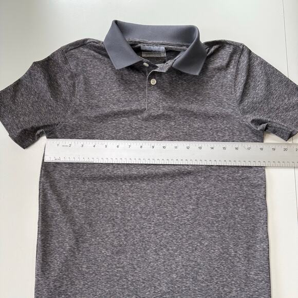 Goodfellow & Co Gray Performance Polo Shirt Sz S NWT Recycled Fabric Casual - Picture 9 of 10